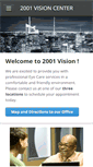 Mobile Screenshot of 2001visioncenter.org